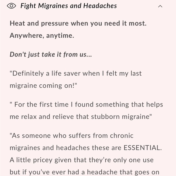 POPMASK Self Heating Sleep Mask for Tired Eyes Rose Scent NEW 5 Pack Sealed Box - Picture 12 of 14